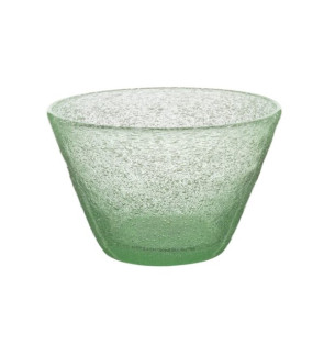 Memento: Ravier en verre soufflé 30cl Jade