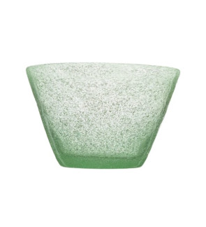 Memento: Ravier en verre soufflé 30cl Jade