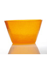 Memento: Saladier en verre soufflé Mandarine 24 cm