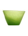 Memento: Saladier en verre soufflé Lime 24 cm