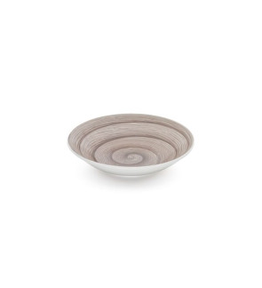 Memento: Assiette creuse 23 cm Taupe