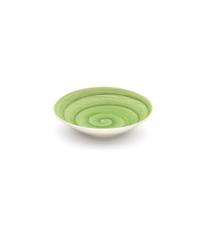 Memento: Assiette creuse 23 cm Lime