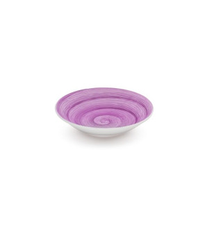 Memento: Assiette creuse 23 cm Mauve