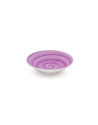 Memento: Assiette creuse 23 cm Mauve