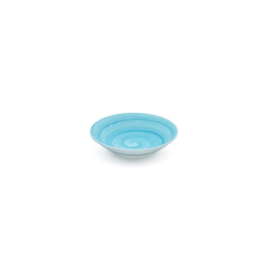 Memento: Assiette creuse 23 cm Turquoise