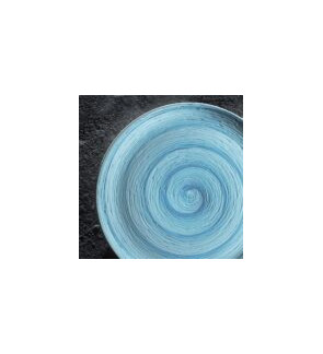 Memento: Assiette plate 27,5 cm turquoise