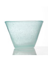 Memento: Ravier en verre soufflé 30cl Light blue