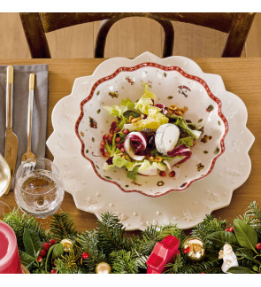 Villeroy & Boch: Toy's delight Grote schaal Kerstspeelgoed 25 cm