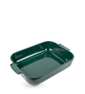 Peugeot: Appolia Plat four céramique rectange vert sapin 40 cm