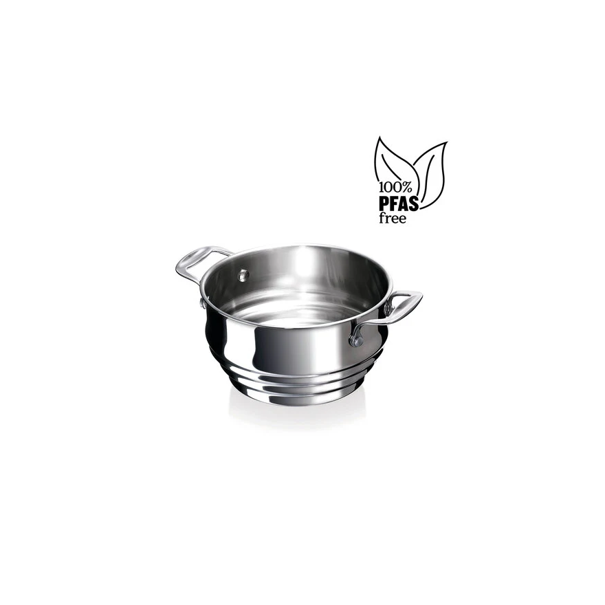 Beka: Stoommand alleen compatibel met steelpan van 16/18/20 cm