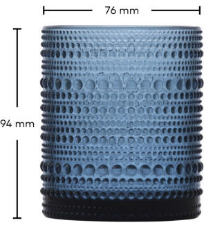 Fortessa: Gobelet en verre Jupiter 35 cl azur