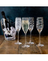 Mikasa:  Set van 4 champagnefluiten 25 cl