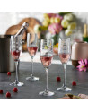 Mikasa:  Set van 4 champagnefluiten 25 cl