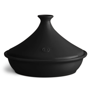 Emile Henry: Tajine noir truffe 32 cm édition limitée colorama